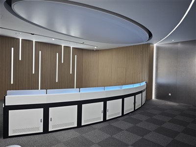 Curved Control Console